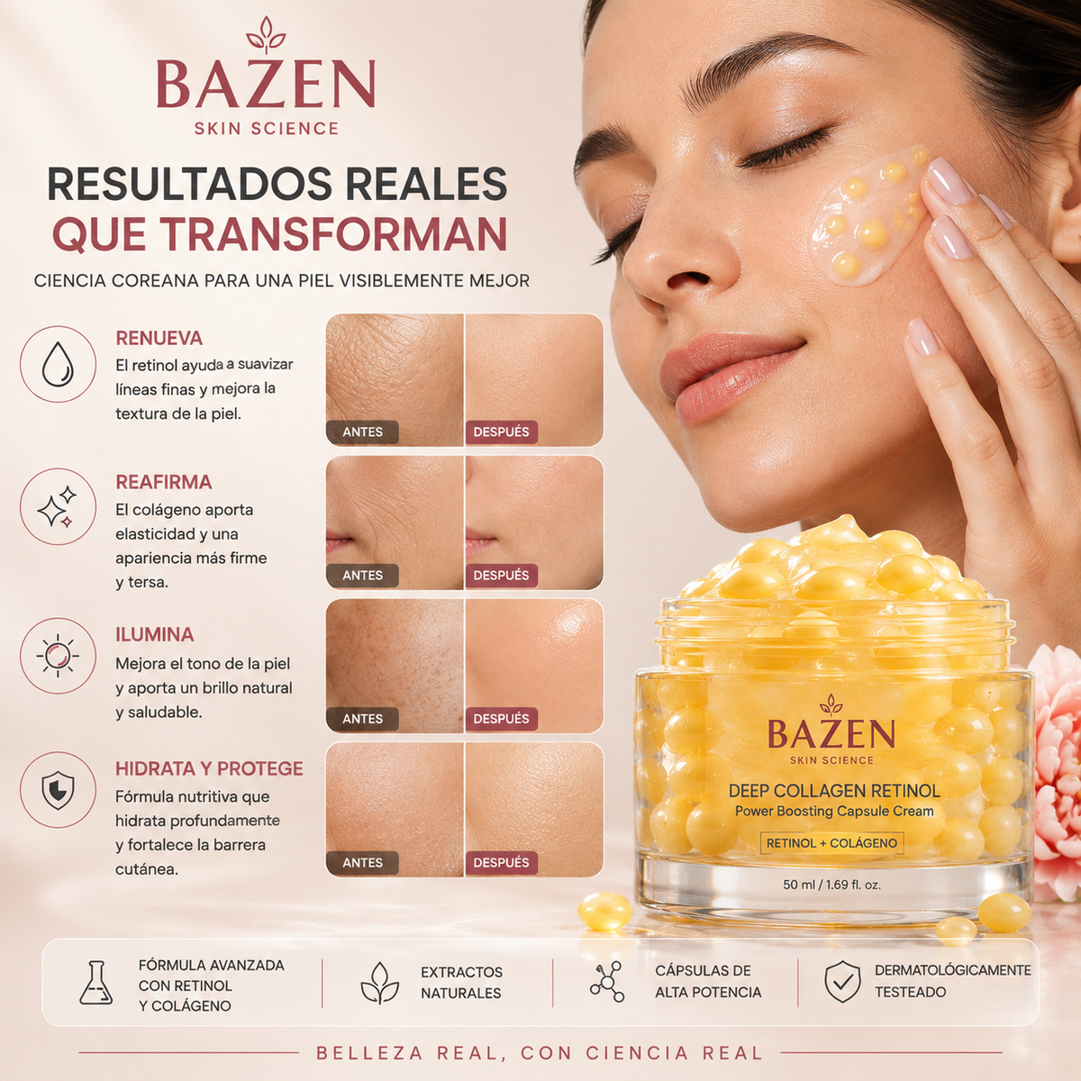 Ritual Coreano Reafirmante de Colágeno – BAZEN™