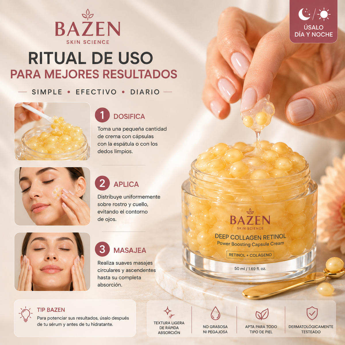 Ritual Coreano Reafirmante de Colágeno – BAZEN™