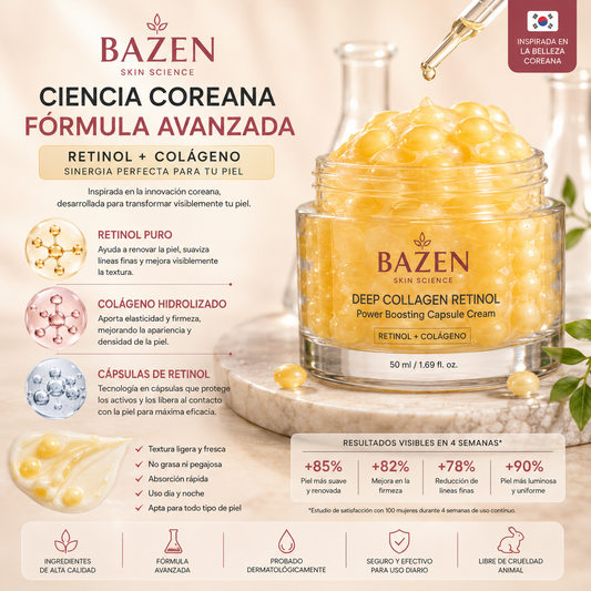 Ritual Coreano Reafirmante de Colágeno – BAZEN™