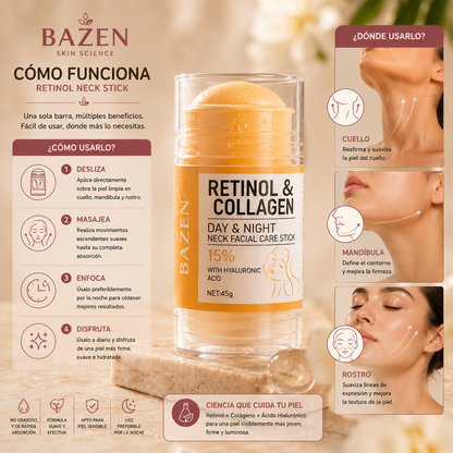 Retinol Neck Stick – BAZEN™
