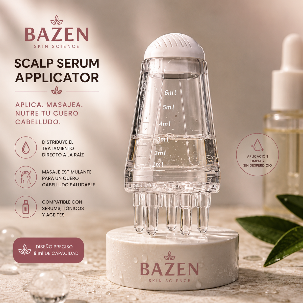 Scalp Serum Applicator – BAZEN™