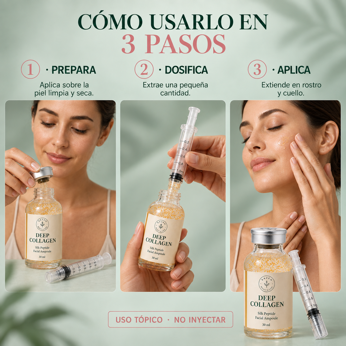 Sérum Facial Deep Collagen – 30 ml