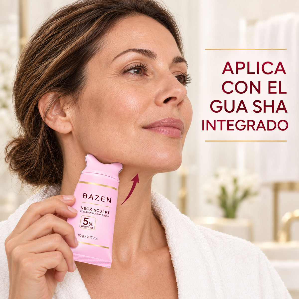 Cuello Lift con Gua Sha™ – BAZEN