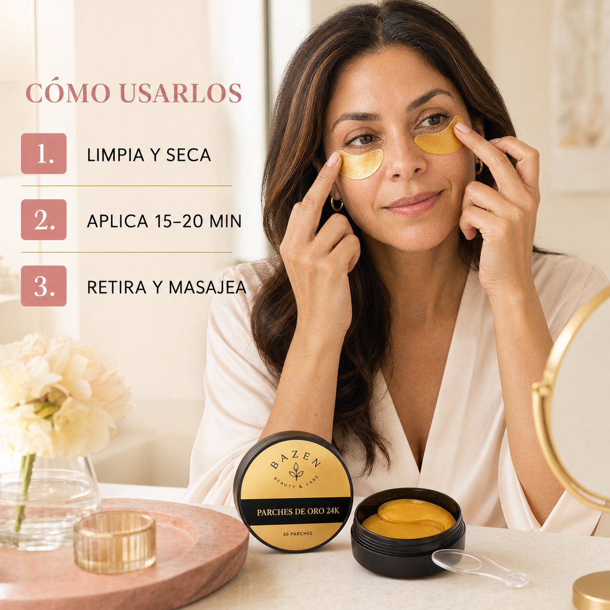 Gold Collagen Eye Mask - BAZEN™