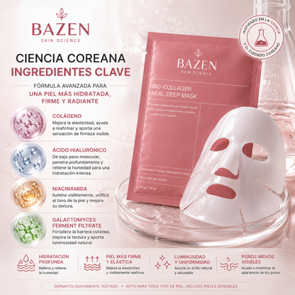 Bio Collagen Face Mask - BAZEN™