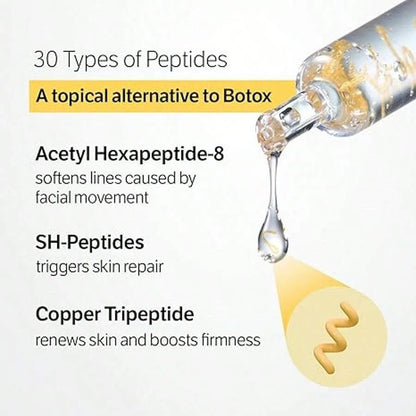 Silk Peptide Intensive Lifting Ampoule |Anti-Aging Serum For Face With Collagen & 30 Peptide Complex  Skin Tightening & Firming