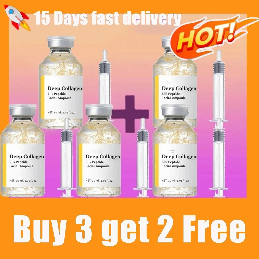 Silk Peptide Intensive Lifting Ampoule |Anti-Aging Serum For Face With Collagen & 30 Peptide Complex  Skin Tightening & Firming